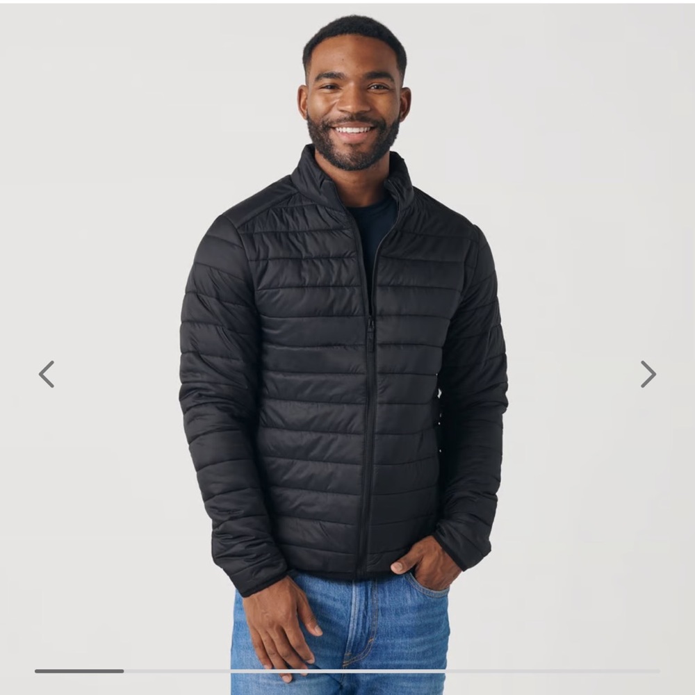 Brand new True classic puffer bomber jacket